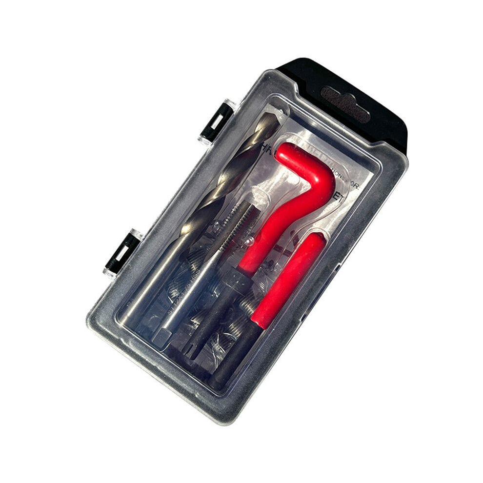 Thread Repair Kit M12x1.75mm, Metric Thread Repair Insert Rethreading Inserts Tool For Damaged Thread Repairing 15Pcs 4713762801513