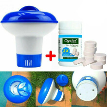 Cleaning Tablets For Pool Floating Chlorine Hot Tub Dispenser Kits Chemical