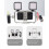Mobile Phone Handheld Stabiliser, with an Extendable Microphone, Fill Light and Protective Frame 5