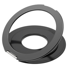 Soporte Magnético Autoadhesivo para Tableta, Portátil, Giratorio 360 Grados, para Coche, Compatible con la Mayoría de Tabletas, Color Negro.