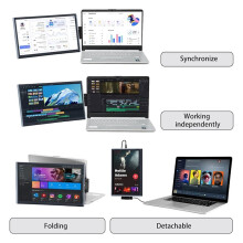 14.1 Inch EM1412 Laptops Screen Extender Portable Monitors for Conference Office Laptop Gaming