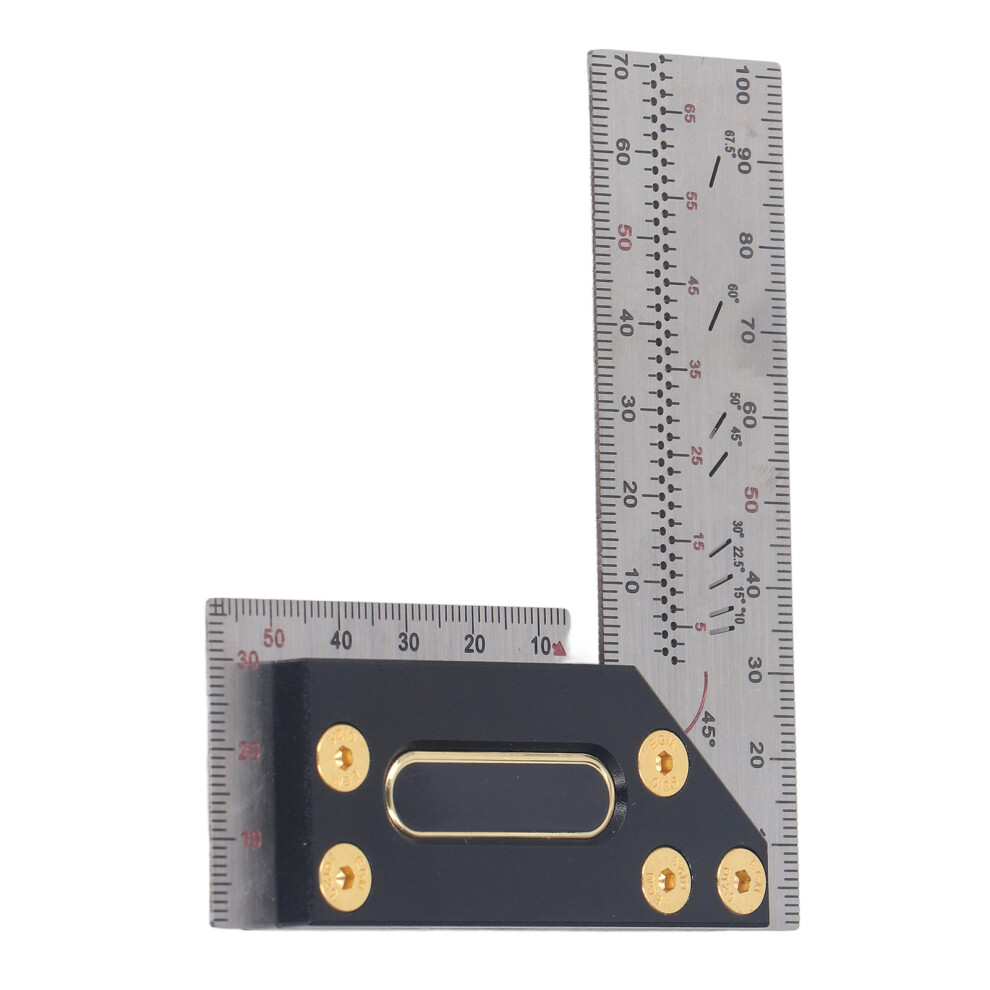 Precision L Square Rule 100mm