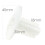 kenable Cable Entry/Exit Plastic Hole Tidy Wall Grommet for Sky+ RG6/RG59 Twin Coax 4