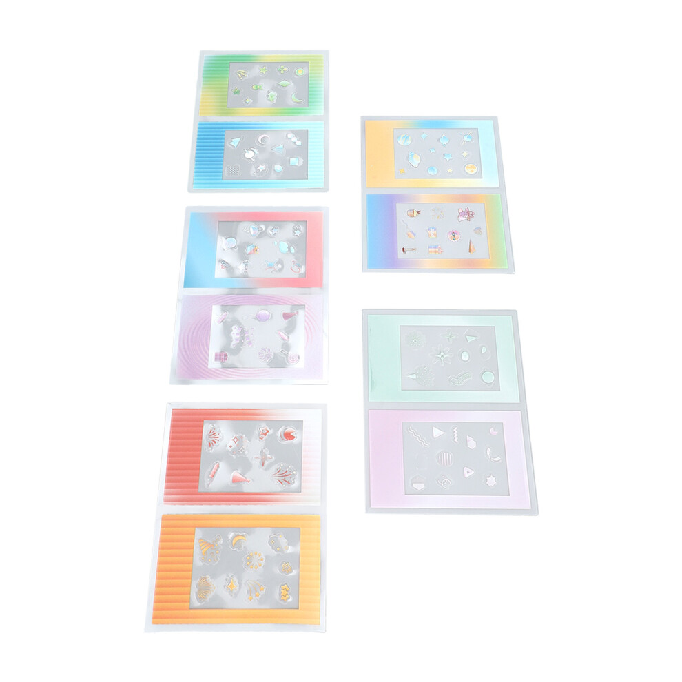 10Pcs Pet Photo Frame Stickers For Scrapbook Diary Photo Album Style 1 7901391307361