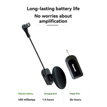 2,4G Kabelloses Mikrofonsystem für Instrumente Gitarre Violine Akkordeon Cello Zither für Bühnenauftritte und Live-Shows