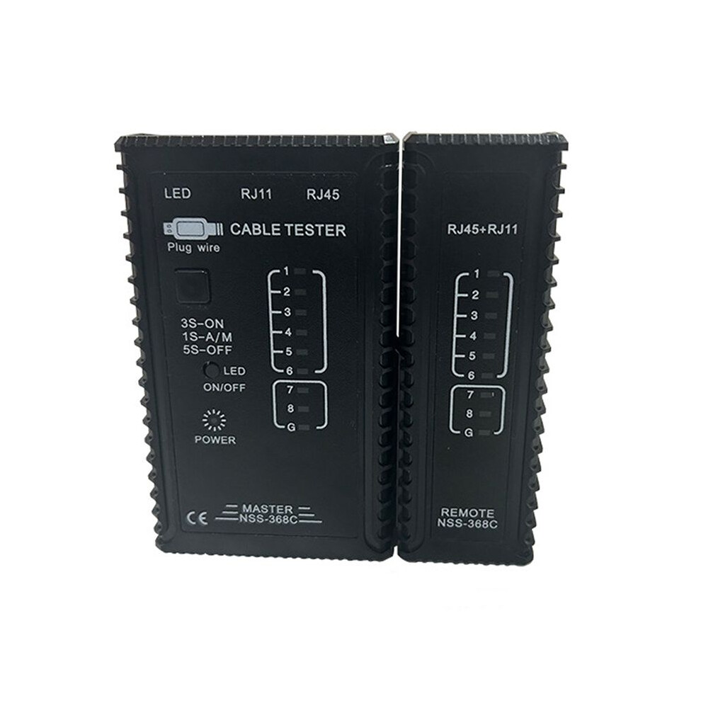 Rj45 Rj11 Cable Lan Tester Internet Phone Cable Tester Network Tool Telephone Test Internet Cafe Network Tester B 4713291130368