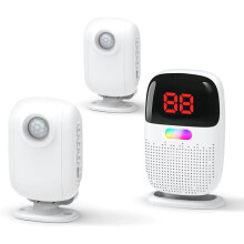 Sänglarm för Äldre Demenspatienter - Digital Sensor-ID-Display och Klämmbar Vårdgivare, Ingen Månadsavgift, Rörelsesensorer