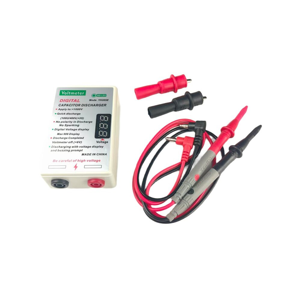 Digital Capacitor Discharge Pen Fast Discharge Pen Discharger Protection Electrician Voltage Discharging Tool 4711140874173