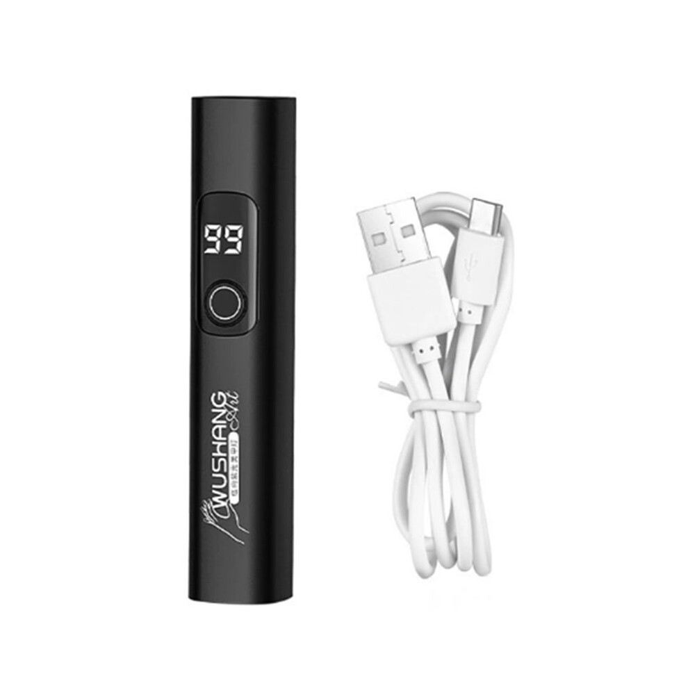 Handheld UV LED Nail Lamp for Gel Nails USB Nail Dryer for Fast Curing Portable Nail Lamp for DIY Nail Salon