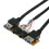 60cm Front Case Panel USB3.0+USB3.0+HD Audio Jack  I/O Board+Internal Wire USB Bezel  DIY Case Extension 5