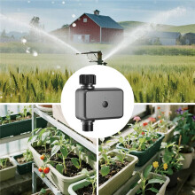 Vanne D'Arrosage Intelligente ZigBee, Minuterie D'Irrigation Tuya, Minuterie D'Irrigation Programmable, SystèMe D'Arrosage Temporisé pour Jardin B