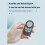 Universal Zoom Multi-Function Remote Control  Mobile Phone Selfie Stick for Video Likes E-Book Black 7