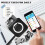 Print Portable Thermal Printer Photo Pocket Thermal Label Printer 58mm Printing Wireless  Android IOS Black 5