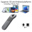 Wireless Presenter Remote with Touchpad, Air Mouse Clicker PPT Pointer for PowerPoint Keynote PPT IOS Android B 6
