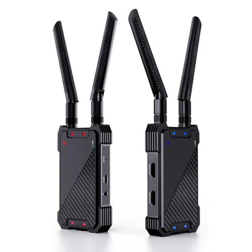 1300FT Wireless -Compatible Extender Kit -Compatible Transmitter and Receiver, with Loop Out 1080P HD EU Plug 1
