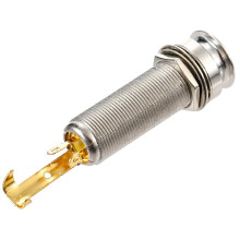 1/4 Inch End Pin Output Jack Socket Guitar Stereo Endpin Jack for Acoustic Electric Guitar Bass