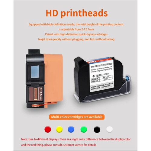 T1  Hand Held Expiry Date Portable Handheld Coding Machine Tij Thermal Inkjet Printer Dark Green 2