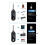 Guitar Wireless System Transmitter Receiver Rechargeable UHF Wireless Transmitter for Electric Guitar 8