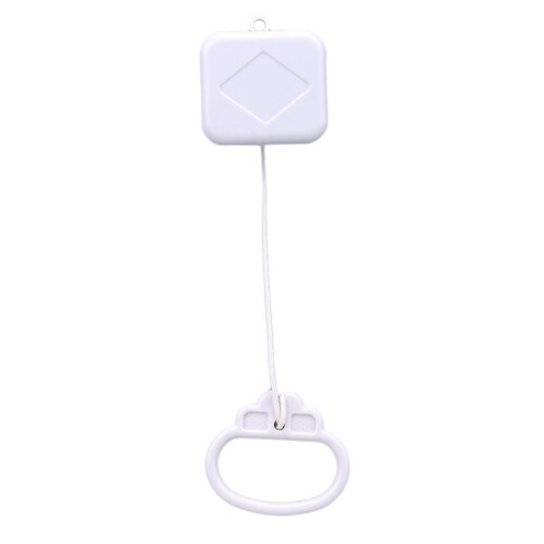 Waterproof Plastic Music Box with Classic Lullaby Melody Pull String Cord Music Box Mechanical Winding System 1
