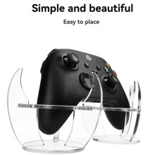 2PCS Desktop Stand Holder with Anti-Slip Pad Desktop Support Holder Stand Base for PS5 PlayStation5 for PS5 Gamepad