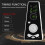 Electronic Digital Metronome Volume Beat Speed Adjustable Timer Digital Metronome for Piano Guitar Drum Violin White 4