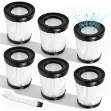 Replacement Filter for Lubluelu 202 Girnoor G160 G165 Vacuum Cleaner Filter HEPA Filter for Fabuletta FSV001 FSV101