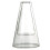 Double Layer Triangle Glass Aromatherapy Bottle Essential Oil Storage Containers Hydroponic Flower Home Decorations A 1