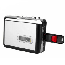 Portable Cassette Player Recorder Standalone Audio Music Recorder Cassette Tape to MP3 Converter Flash Drive