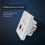AP300Mbps USB Socket Wall Embedded Wireless AP Router Wall Charger WIFI USB Charging Socket Panel WiFi Socket White 7