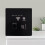 AP300Mbps USB Socket Wall Embedded Wireless AP Router Wall Charger WIFI USB Charging Socket Panel WiFi Socket Black 8