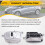 Car LED Daytime Running Light Module Headlight Ballast Control Unit for  Megane 6