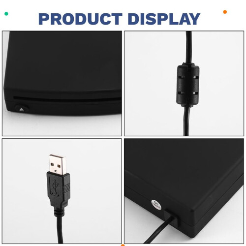 External Car CD Player - USB interface, Plug and , 5V, Universal for Most Car Models,for Android System 1