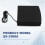 External Car CD Player - USB interface, Plug and , 5V, Universal for Most Car Models,for Android System 5