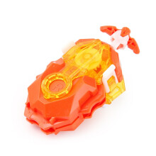 (Orange)B184 Beyblade Launcher Left Right Two Way Wire Beyblade Accessory Spinning Tops