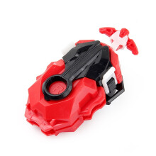 (RedBody+Black)B184 Beyblade Launcher Left Right Two Way Wire Beyblade Accessory Spinning Tops