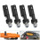 Mounting Pins Theftproof Safety Mount Pins Set Replacement for MaxTrax MKII LITE and Recovery Traction Boards 3