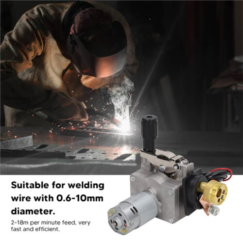 Wire Feeder with Accessories for CO2 Gas Shielded Welding  24V Wire Feed Motor 1