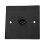 Brushed Aluminium Black 3 Pin XLR Wall Faceplate D-Series Chassis Mount Insert 2