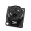 Brushed Aluminium Black 3 Pin XLR Wall Faceplate D-Series Chassis Mount Insert 4