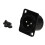 Brushed Aluminium Black 3 Pin XLR Wall Faceplate D-Series Chassis Mount Insert 5