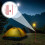 Foldable Camping Lantern 4 Section Double Hook Light Stand Outdoor Lamp Post for Camping,Fishing 5