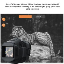 1080P Monokulares Infrarot-Nachtsichtgerät für Tag- und Nachtnutzung, Foto- und Videoaufnahmen, 5-Facher Digitalzoom, 300 M Sichtweite