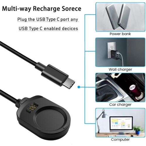 The Replacement Charger is Suitable for the  MARQ2 USB -C  Watch Charger Charging Cable 2