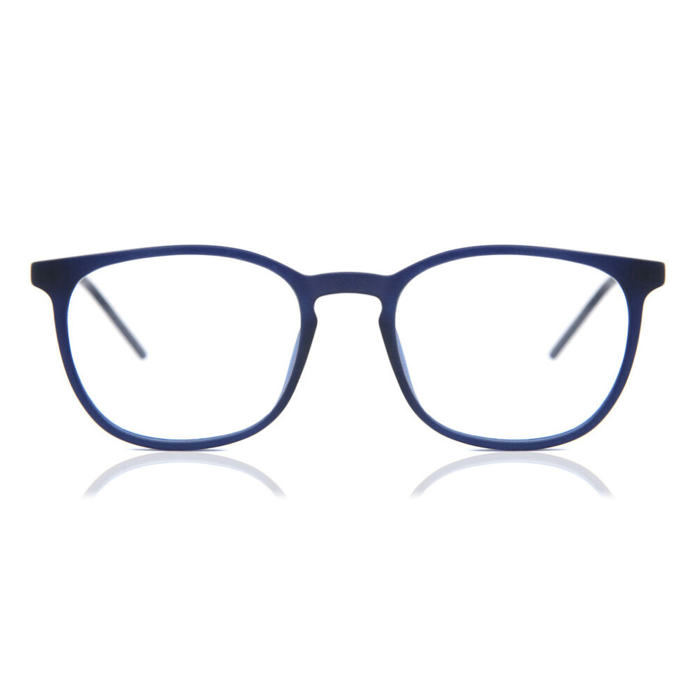 Smartbuy Collection Blue Full Rim Square Banff Ac6d Unisex Eyeglasses