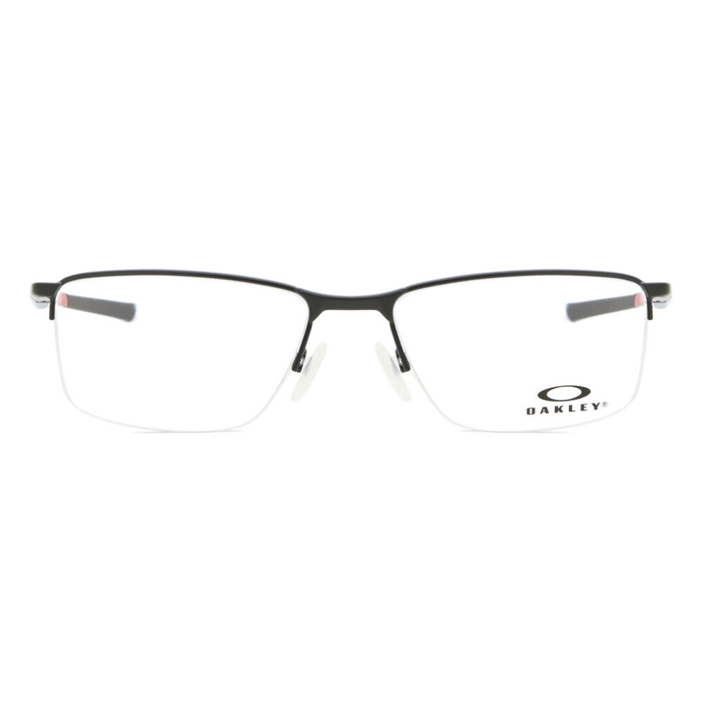 Oakley Socket 5.5 OX 3218 Rectangular Square Glasses 54mm Black Metal - Image 4