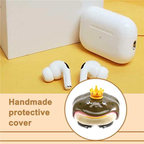 Premium Ugly Frog Handmade Case for  2, Cute Protective Cover for   2nd Generation Headphone 1