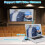 Wireless -Compatible Transmitter and Receiver 100ft/30m, 4K Decode 1080P Output 2.4G/5G Plug& 4