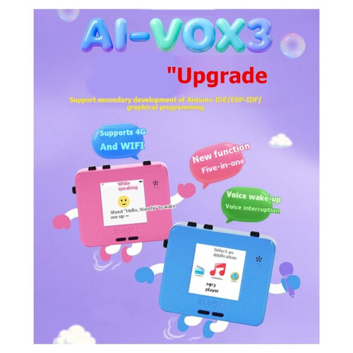 ESP32-S3 Development Board DeepSeek Xiaozhi Humanoid AI Conversation Robot Voice Box Module,  Voice Control B 2