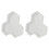 2Pcs Path Mold Maple Leaf Concrete Manually Plastic Stepping Stone Paving Molds for Pavement Courtyards Square 1