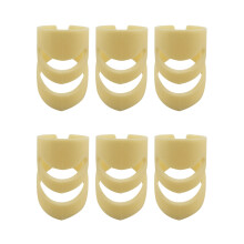 6 Pcs Guitar Picks Electric Acoustic Guitar Ukulele Index Finger Picks Alaska Pick Guitar Stringed Instrument Part L